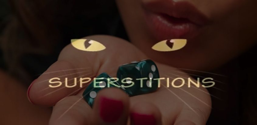 Blowing on Dice Superstition