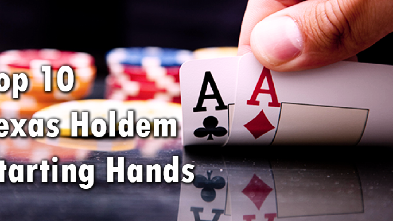 Top 10 Poker Hands Preflop