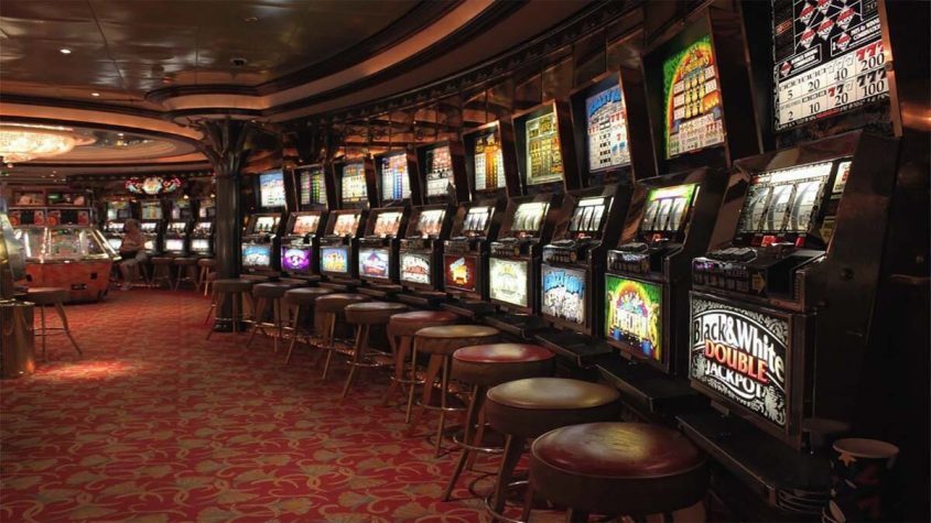 Casino Slot Machines in a Row