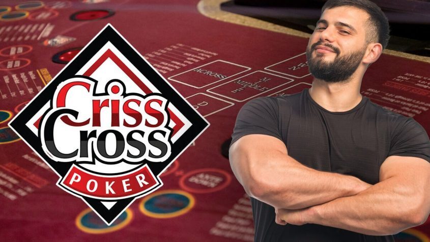 Criss Cross Poker Game, Guy Folding His Arms