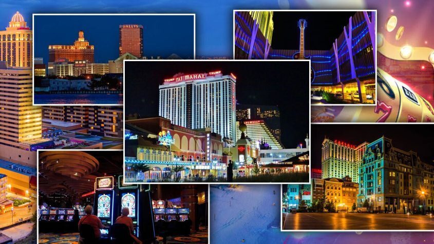 Casinos, Buildings, Towns, Lights