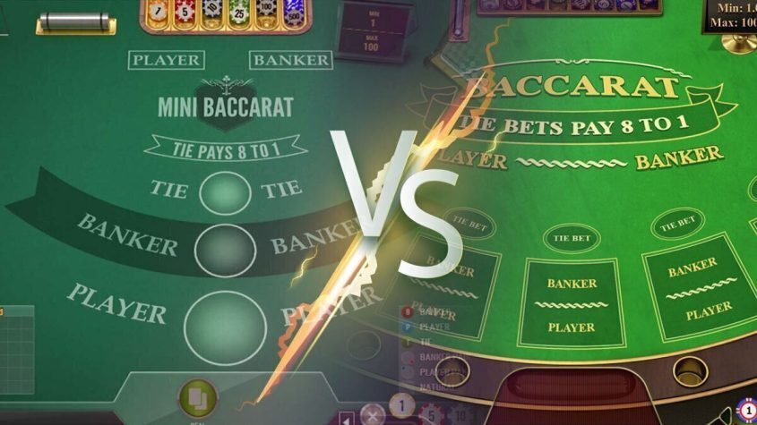 Baccarat, VS, Game, Table