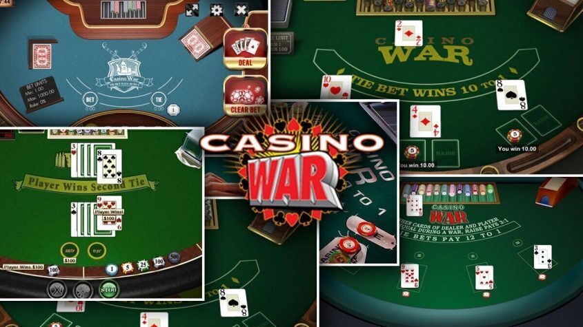 Casino War, Chips, Poker