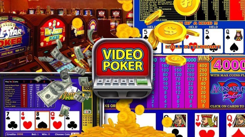 Video Poker, Cards, Money, Slots, Coins