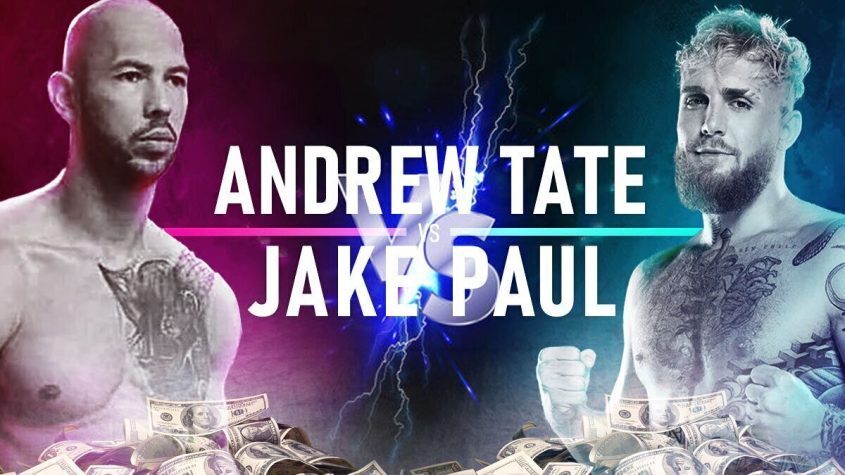 Jake Paul, Andrew Tate, VS, Fighters, Contenders