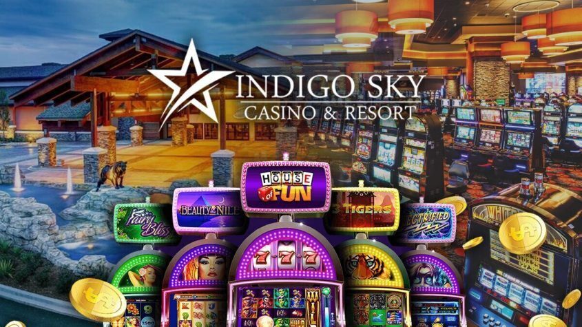 Slot Machine, Slots, Indigo Sky, Star, Desert