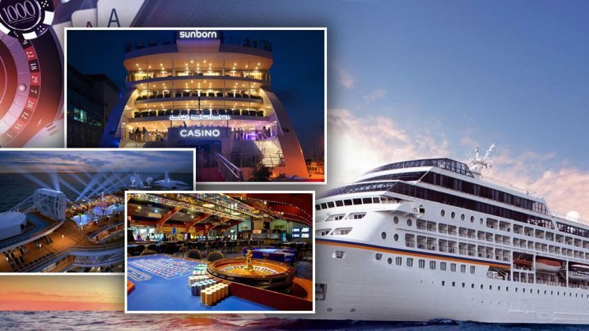 Casino, Cruise Ships, Slots, Tables, Sea, Ocean