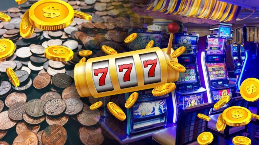 Penny Slots, Pennies, Coins, Luck, 777, Machines
