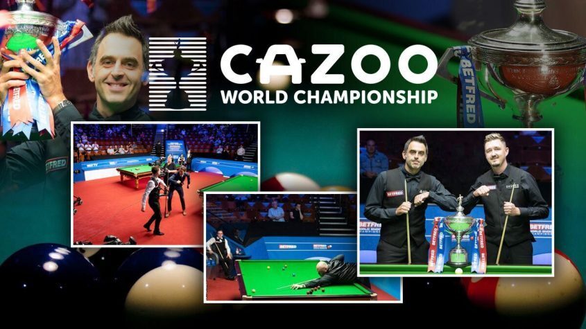World Championship, Snooker, Pool, Cazoo