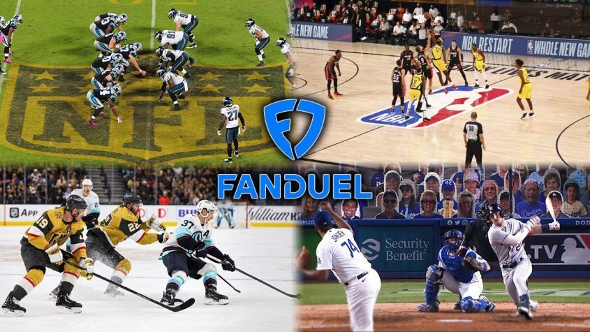 Fanduel, Sports, Hockey, Football, Basketball, Baseball