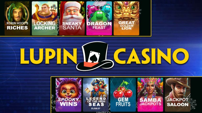 Lupin, Casino, Slots