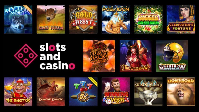 Slots and Casino, Slots, Games